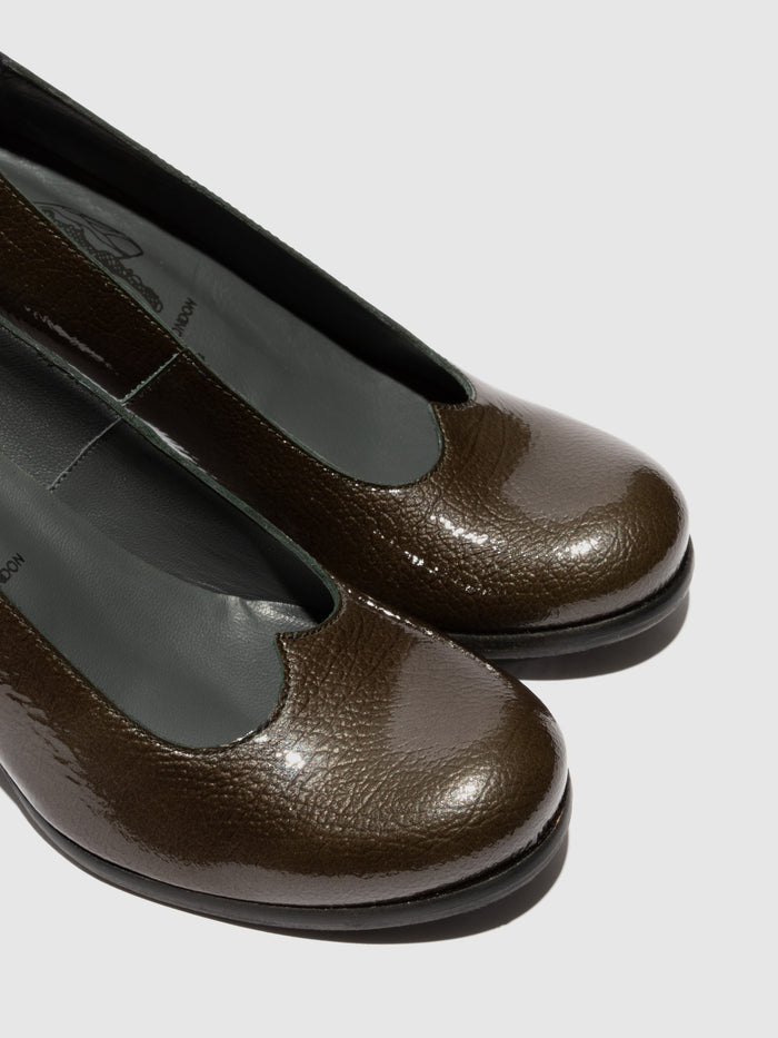 Flowfold Heel Shoes BAZE086FLY GREEN