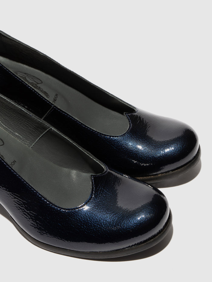 Flowfold Heel Shoes BAZE086FLY NAVY