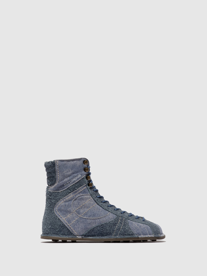flowfold Hi-Top Trainers FARV573FLY JEANS