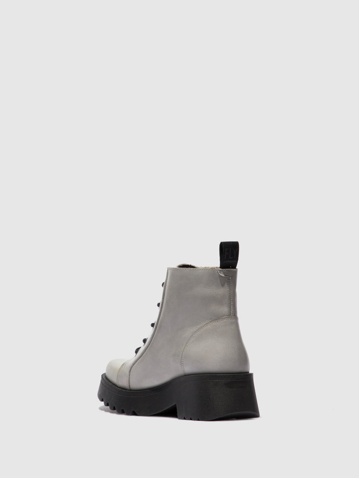 Flowfold Lace-up Ankle Boots METZ788FLY RUG CLOUD