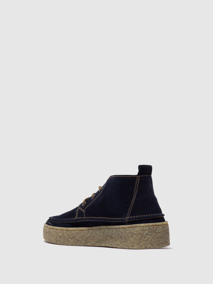 Flowfold Lace-up Ankle Boots ROLY518FLY NAVY