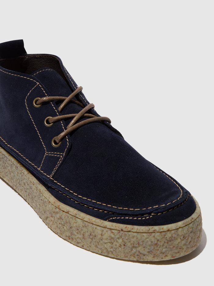 Flowfold Lace-up Ankle Boots ROLY518FLY NAVY