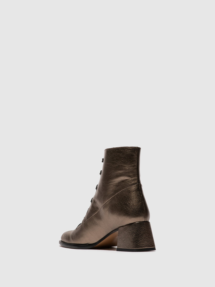 Flowfold Lace-up Ankle Boots SEPY342FLY GRAPHITE