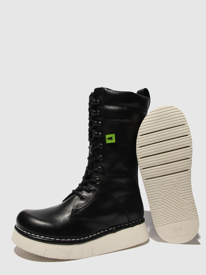 Flowfold Lace-up Boots IEVA245FLY TUNDER BLACK