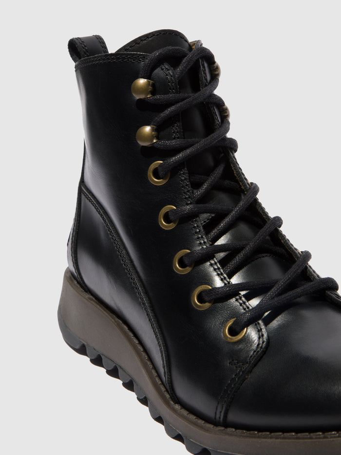 Flowfold Lace-up Boots SORE813FLY RUG BLACK