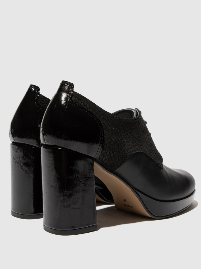 Flowfold Lace-up Shoes EZIK180FLY BLACK