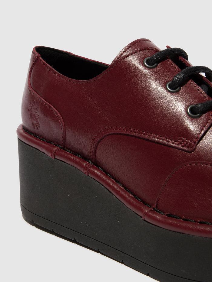 Flowfold Lace-up Shoes HOWI254FLY WINE