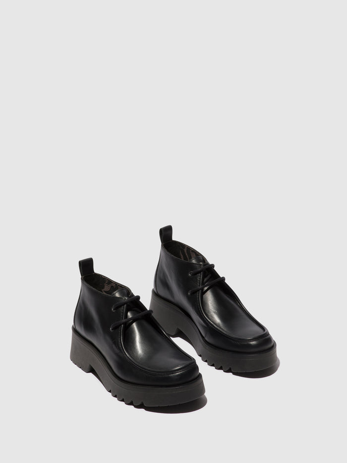 Flowfold Lace-up Shoes MEGG90FLY BLACK
