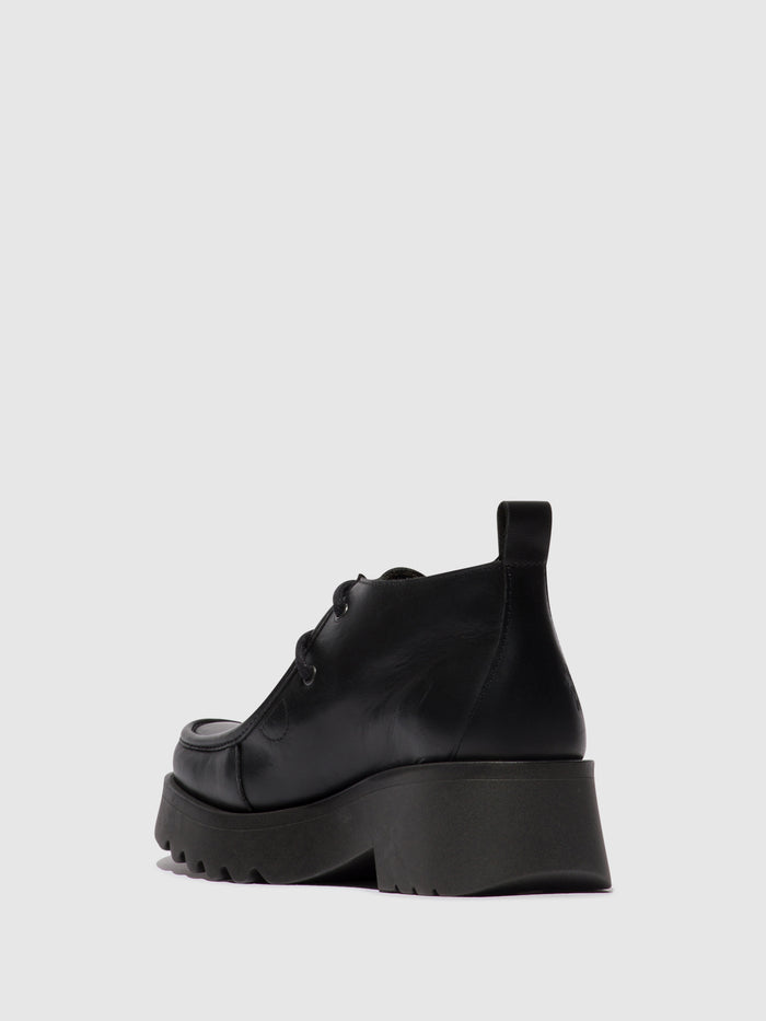 Flowfold Lace-up Shoes MEGG90FLY BLACK