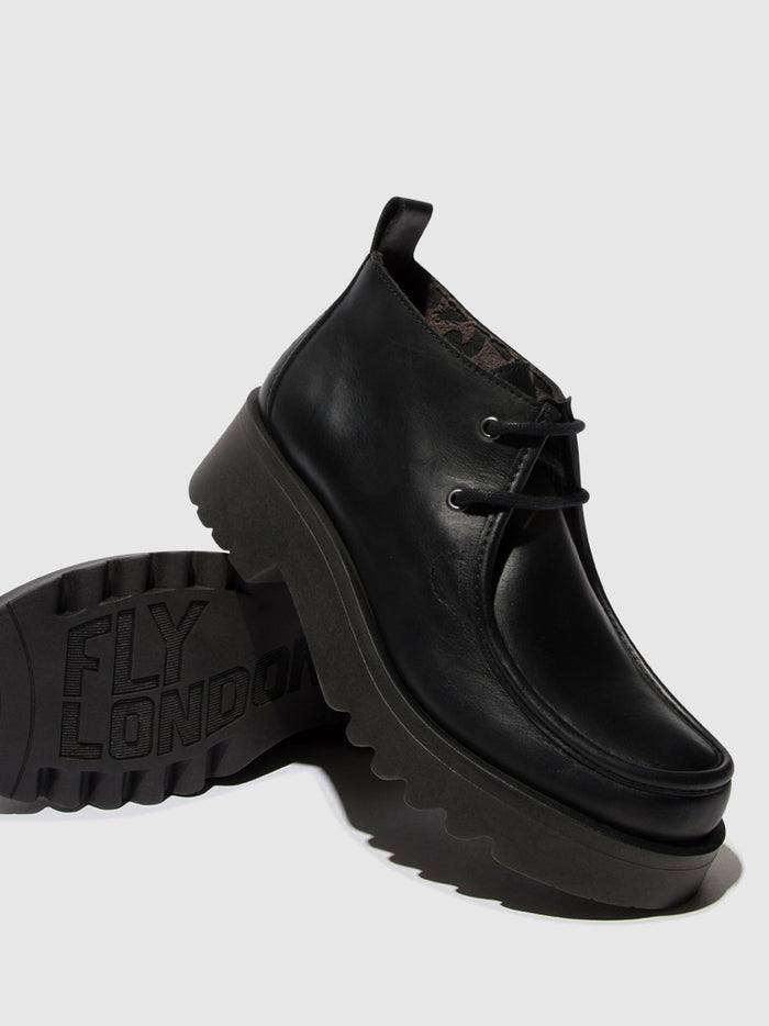 Flowfold Lace-up Shoes MEGG90FLY BLACK
