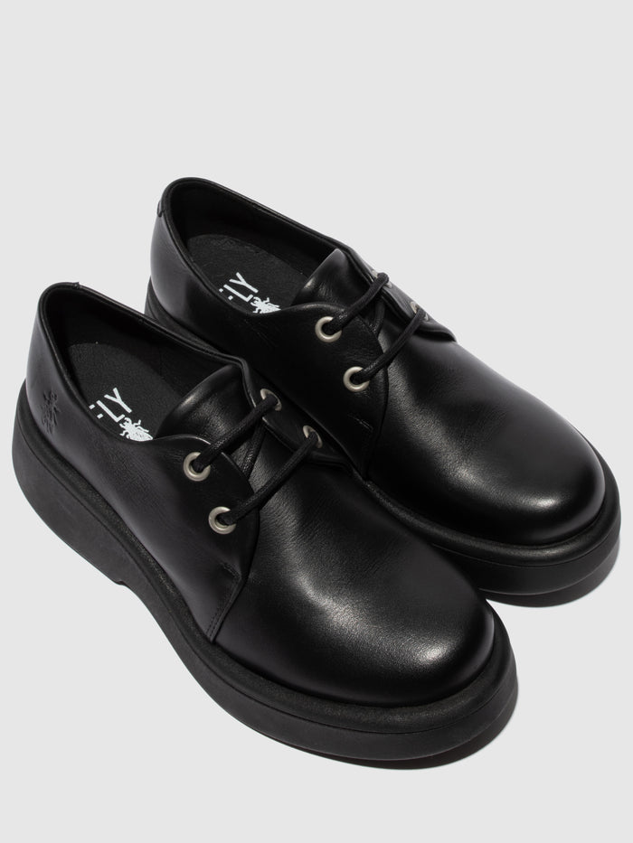 Flowfold Lace-up Shoes MEZI156FLY BLACK