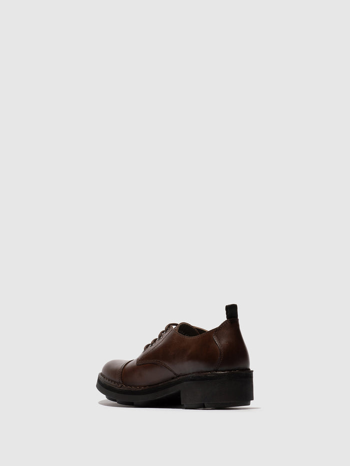 Flowfold Lace-up Shoes NALY137FLY DK. BROWN