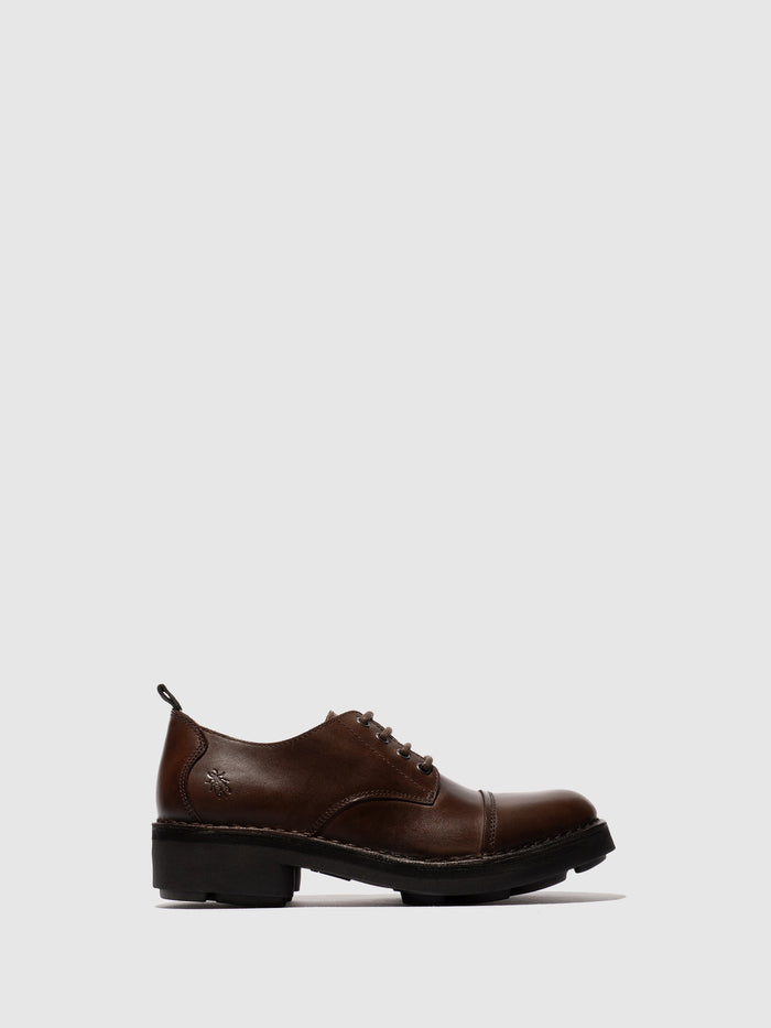 flowfold Lace-up Shoes NALY137FLY DK. BROWN