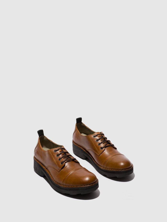 Flowfold Lace-up Shoes NALY137FLY MID. BROWN