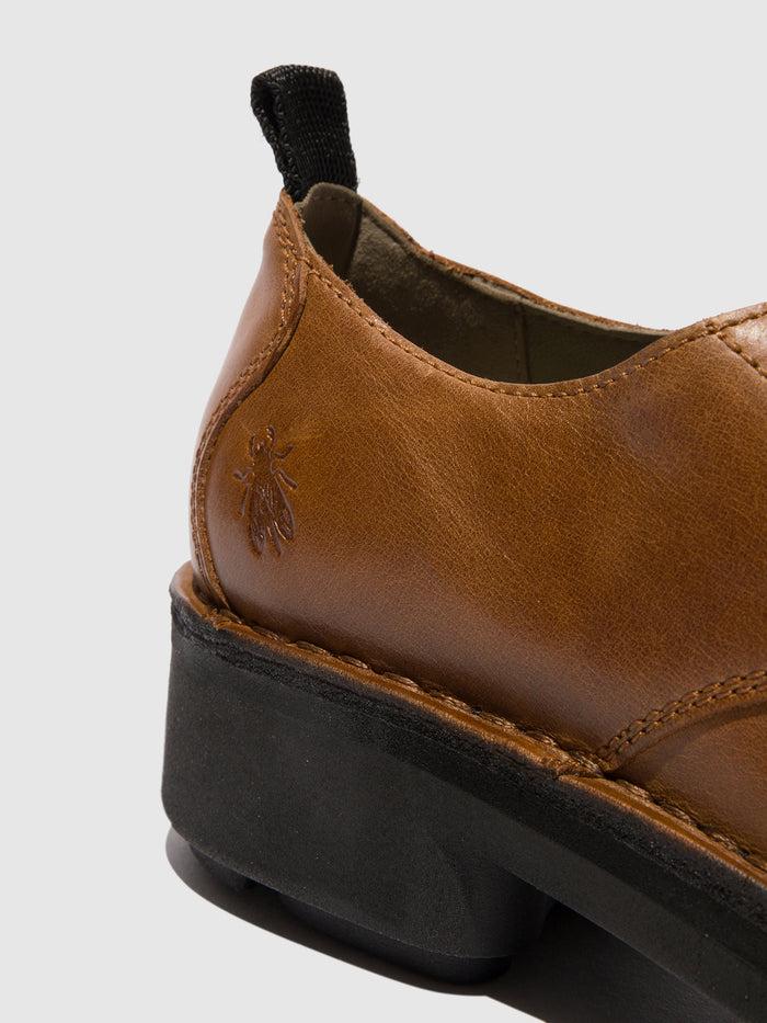 Flowfold Lace-up Shoes NALY137FLY MID. BROWN