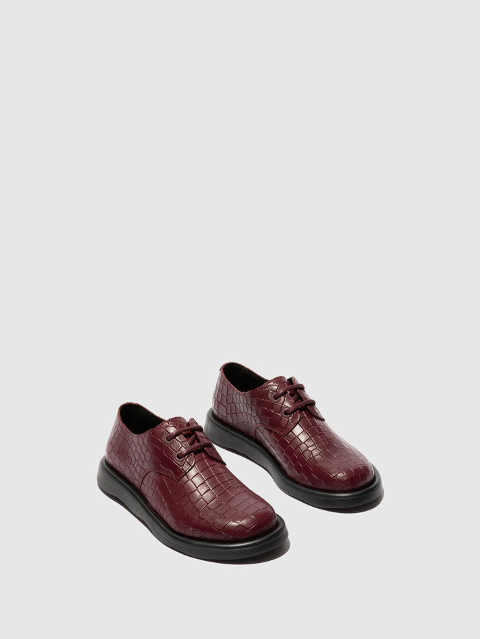 Flowfold Lace-up Shoes TENI120FLY BURGUNDY