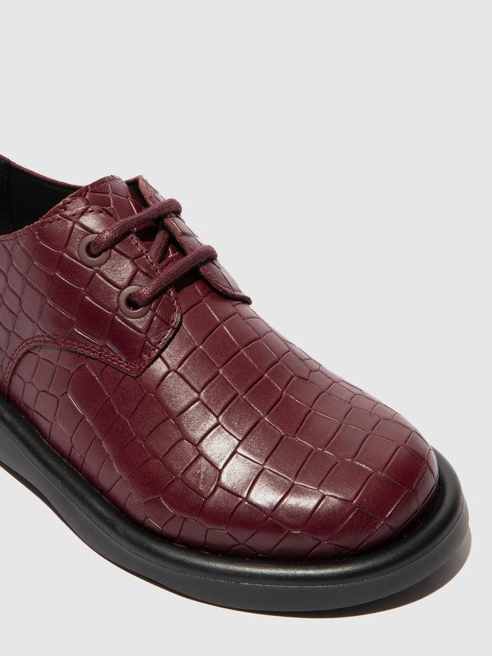 Flowfold Lace-up Shoes TENI120FLY BURGUNDY