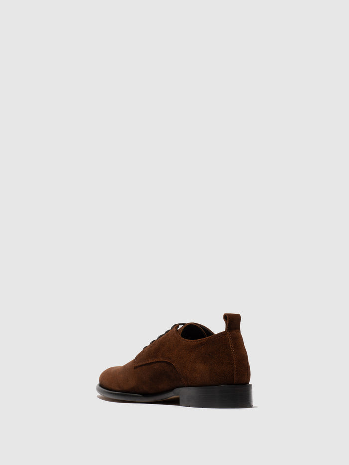 Flowfold Lace-up Shoes WAZO000FLY OIL SUEDE CAMEL