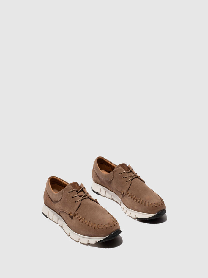 Flowfold Lace-up Trainers SUUF256FLY TAUPE/TAUPE