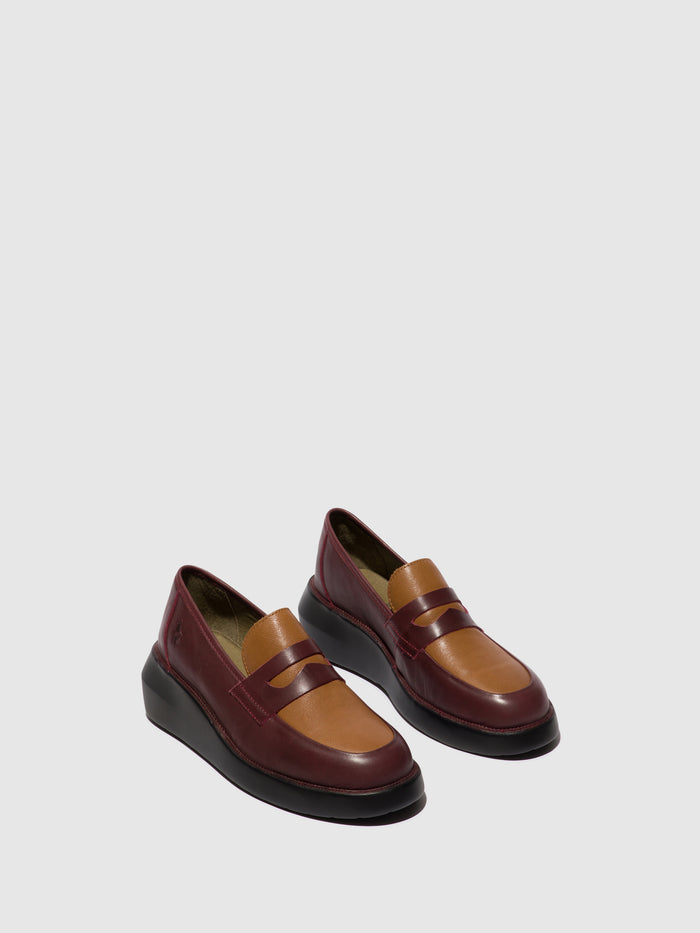 Flowfold Loafers Shoes BLAR513FLY BORDEAUX/CUOIO