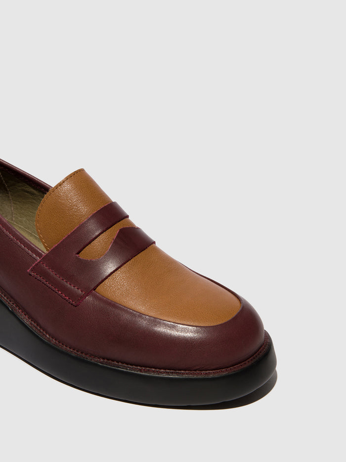 Flowfold Loafers Shoes BLAR513FLY BORDEAUX/CUOIO