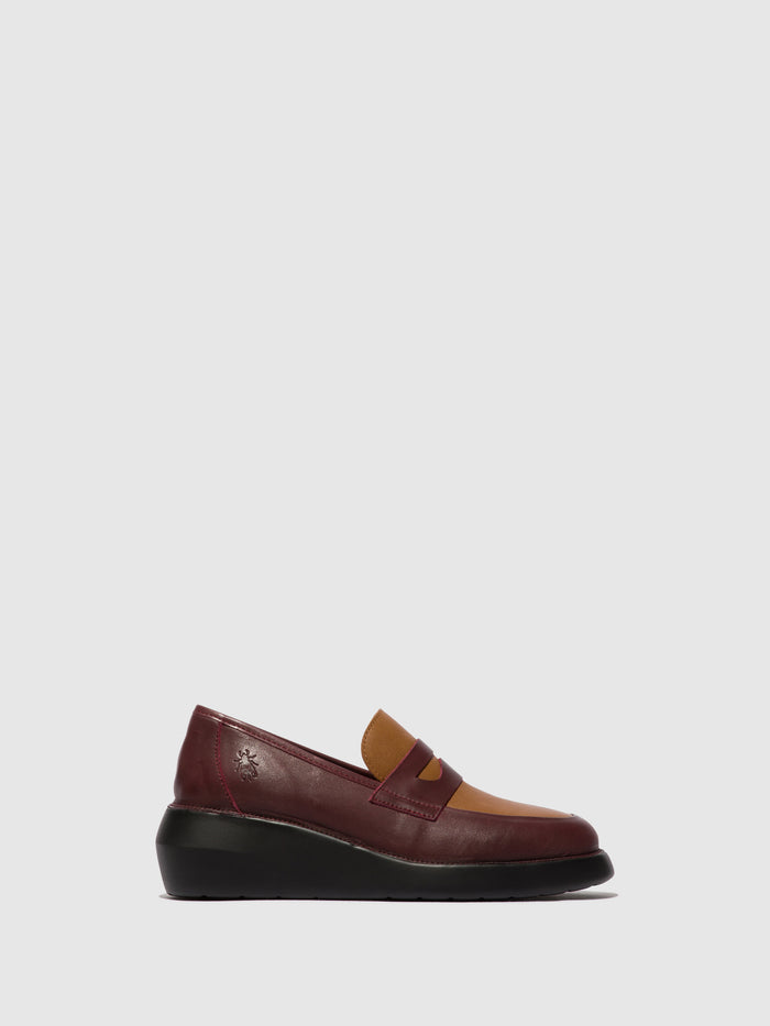 flowfold Loafers Shoes BLAR513FLY BORDEAUX/CUOIO