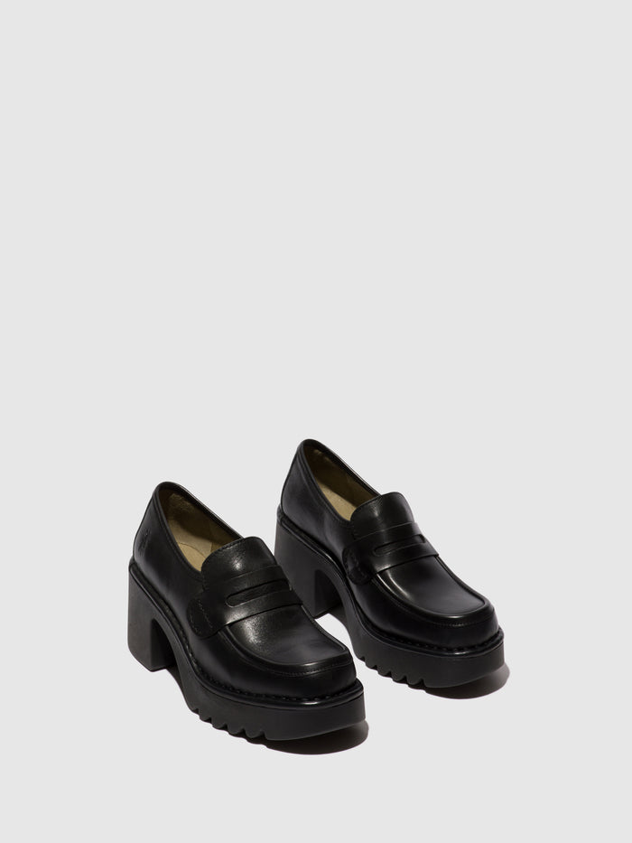Flowfold Loafers Shoes MULY252FLY BLACK