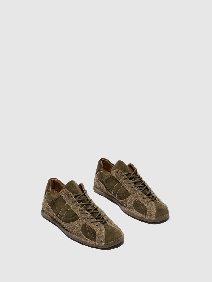 Flowfold Low-Top Trainers FRAP572FLY KHAKI