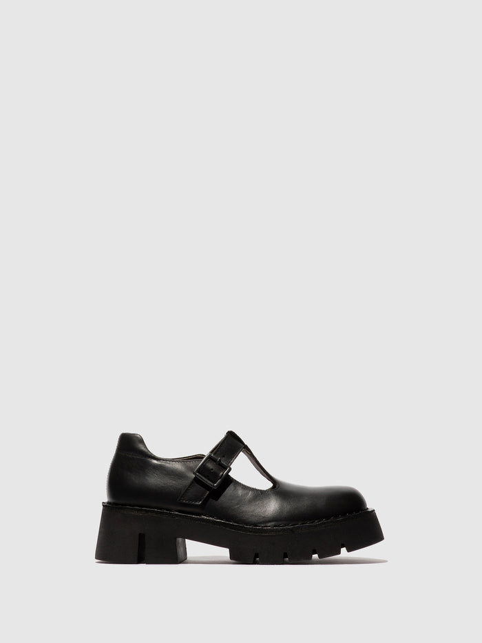 flowfold Mary Jane Shoes BAIZ162FLY BLACK