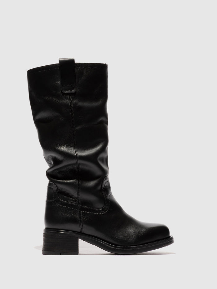 flowfold Over the Knee Boots RINT346FLY BLACK