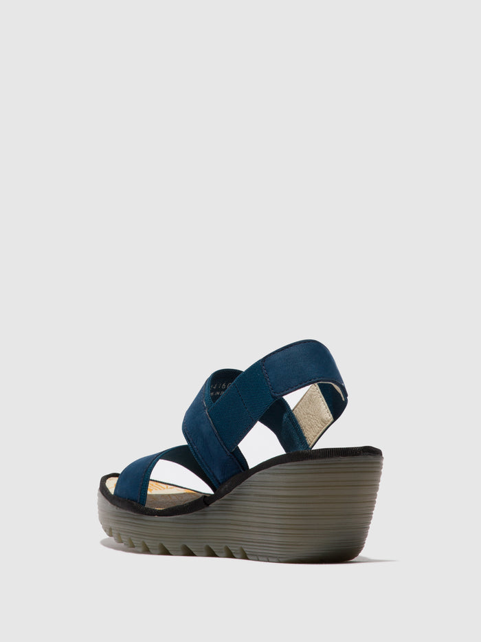 Flowfold Sling-Back Sandals YACO416FLY BLUE