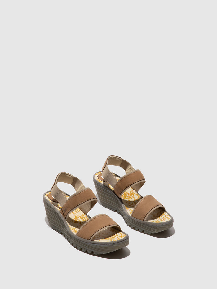 Flowfold Sling-Back Sandals YACO416FLY SAND