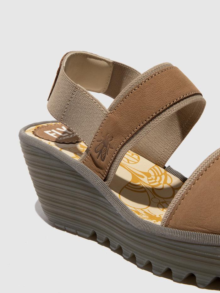 Flowfold Sling-Back Sandals YACO416FLY SAND