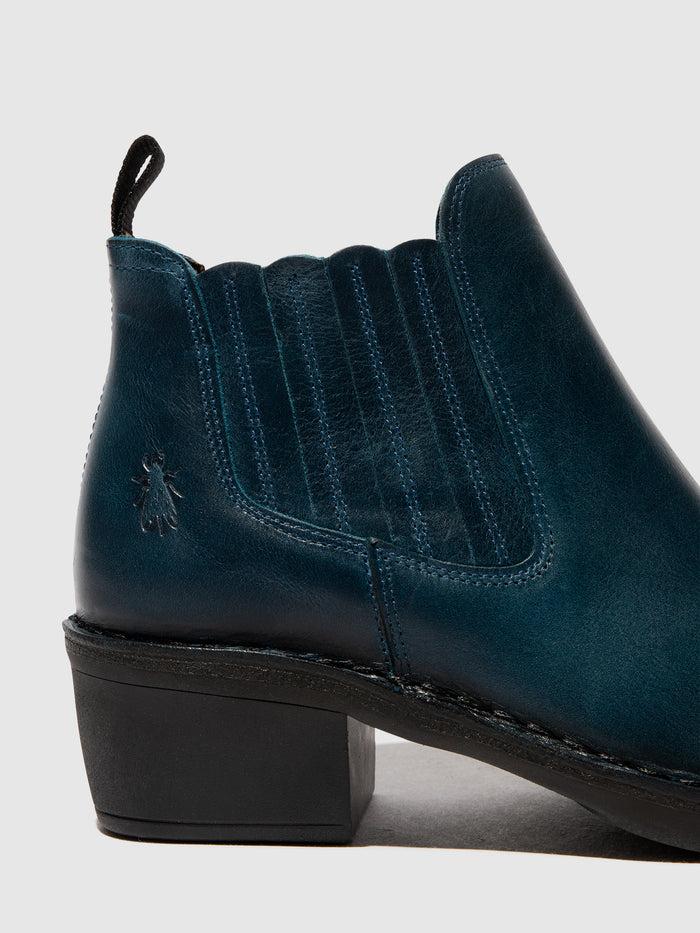 Flowfold Slip-on Ankle Boots MOOF103FLY ROYAL BLUE