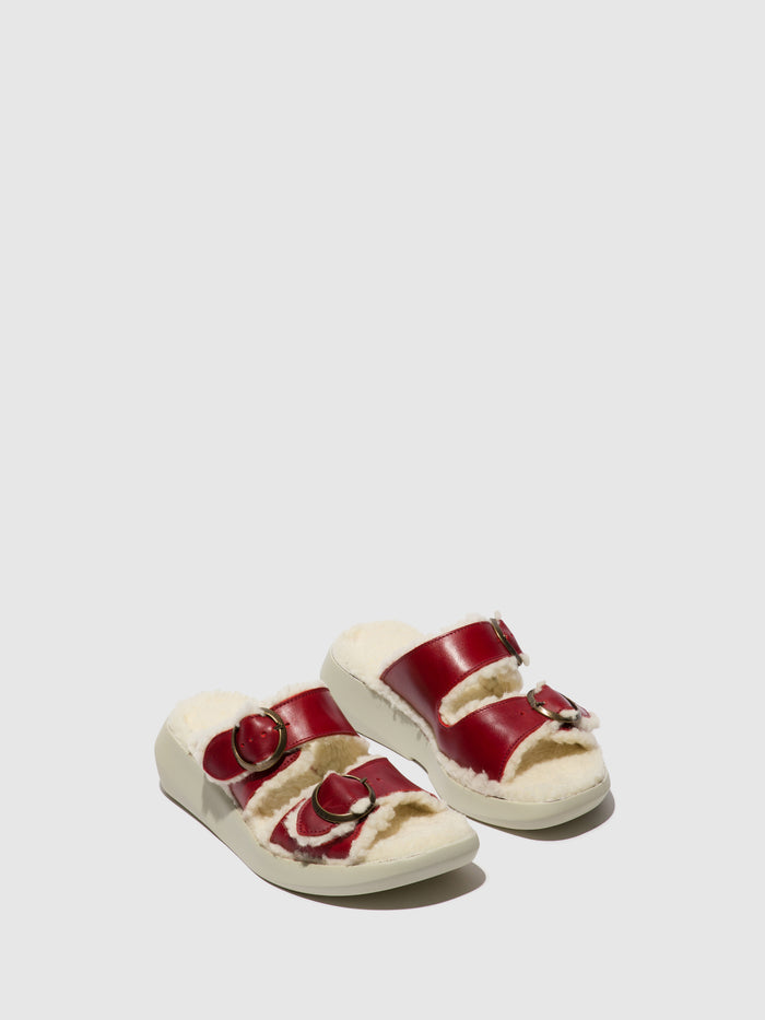 Flowfold Slip-on Sandals BUGA902FLY RED