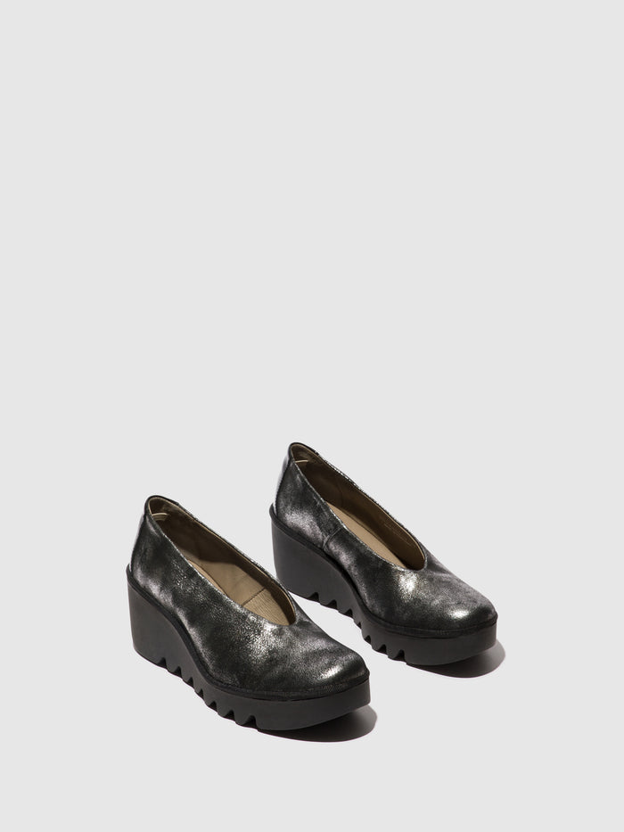 Flowfold Slip-on Shoes BESO246FLY SILVER/BLACK