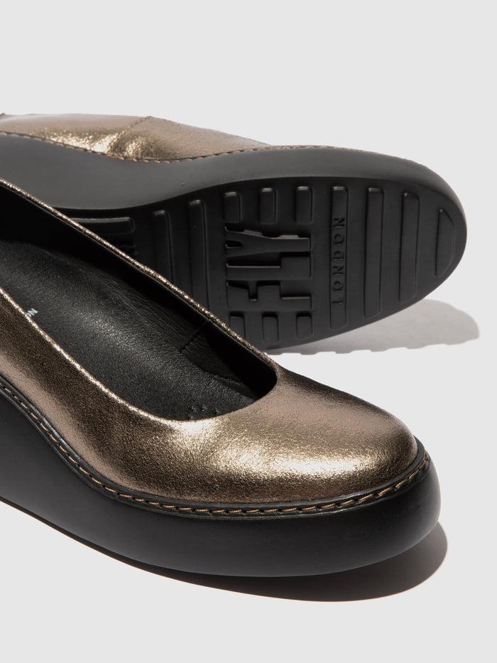 Flowfold Slip-on Shoes DICH643FLY DARK GOLD