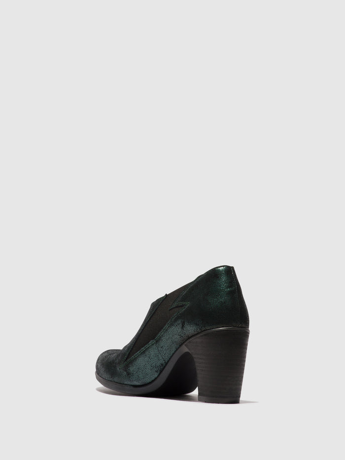 Flowfold Slip-on Shoes KAIA974FLY DK GREEN