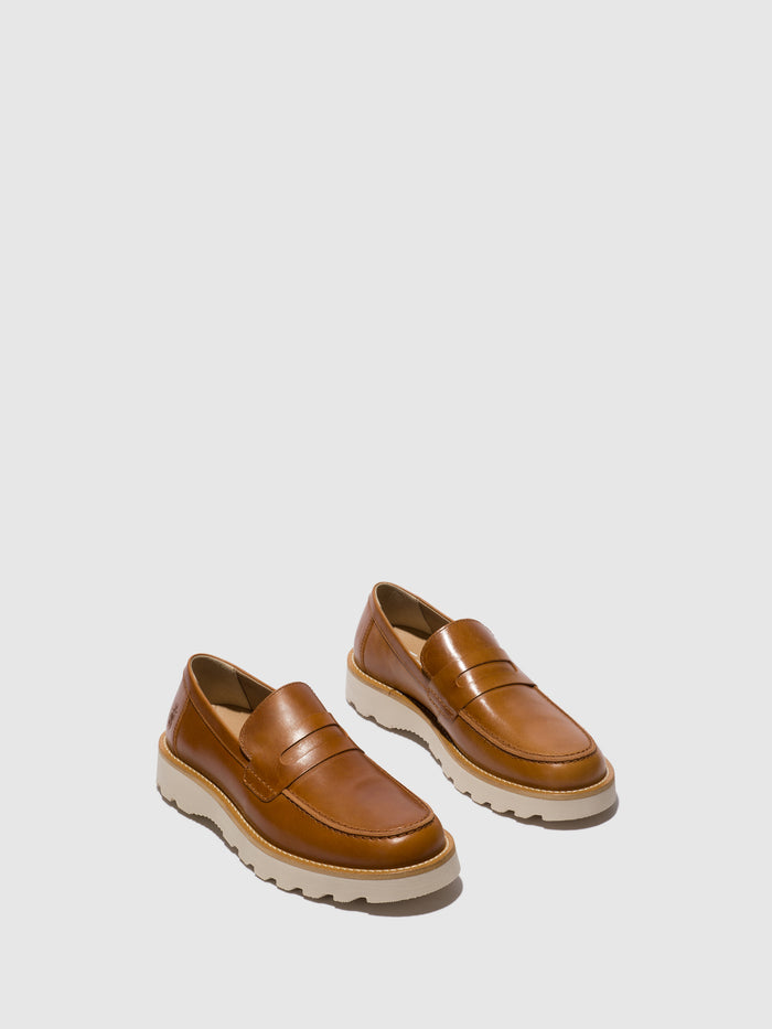 Flowfold Slip-on Shoes REJI283FLY MID.BROWN
