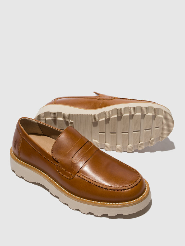 Flowfold Slip-on Shoes REJI283FLY MID.BROWN
