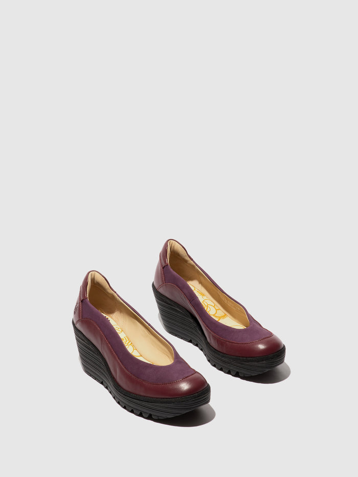 Flowfold Slip-on Shoes YEKA530FLY WINE/WINE