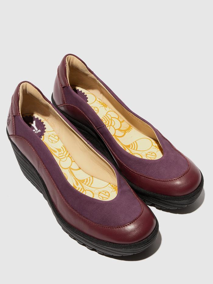 Flowfold Slip-on Shoes YEKA530FLY WINE/WINE