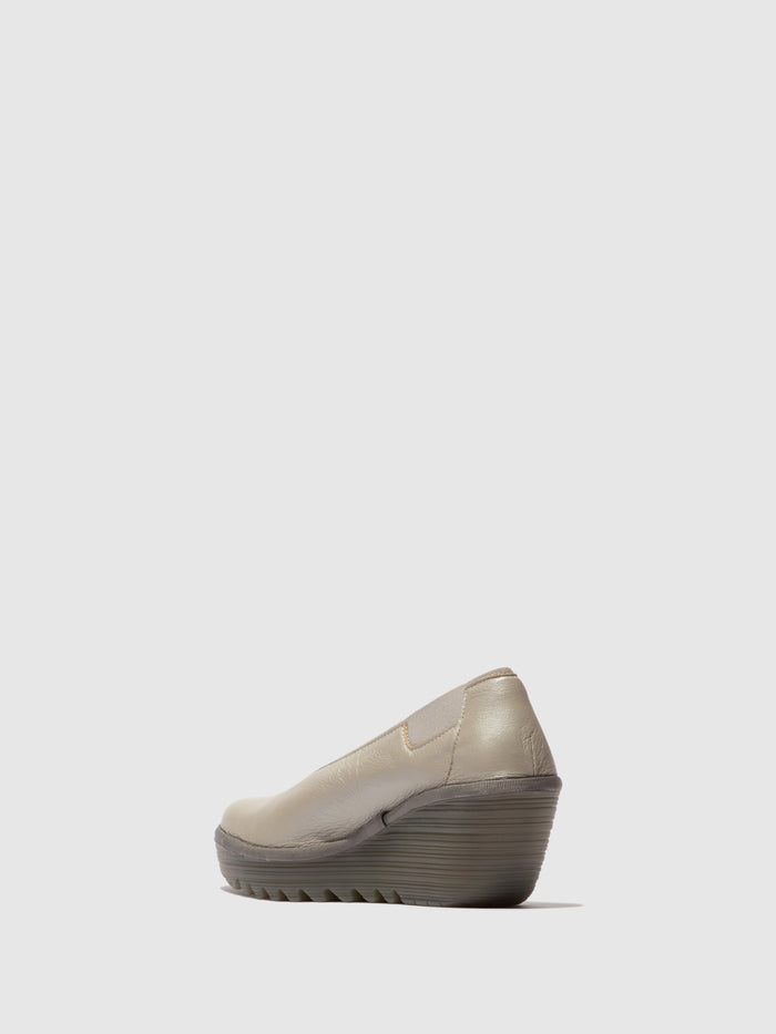 Flowfold Slip-on Shoes YOZA438FLY BORGOGNA SILVER