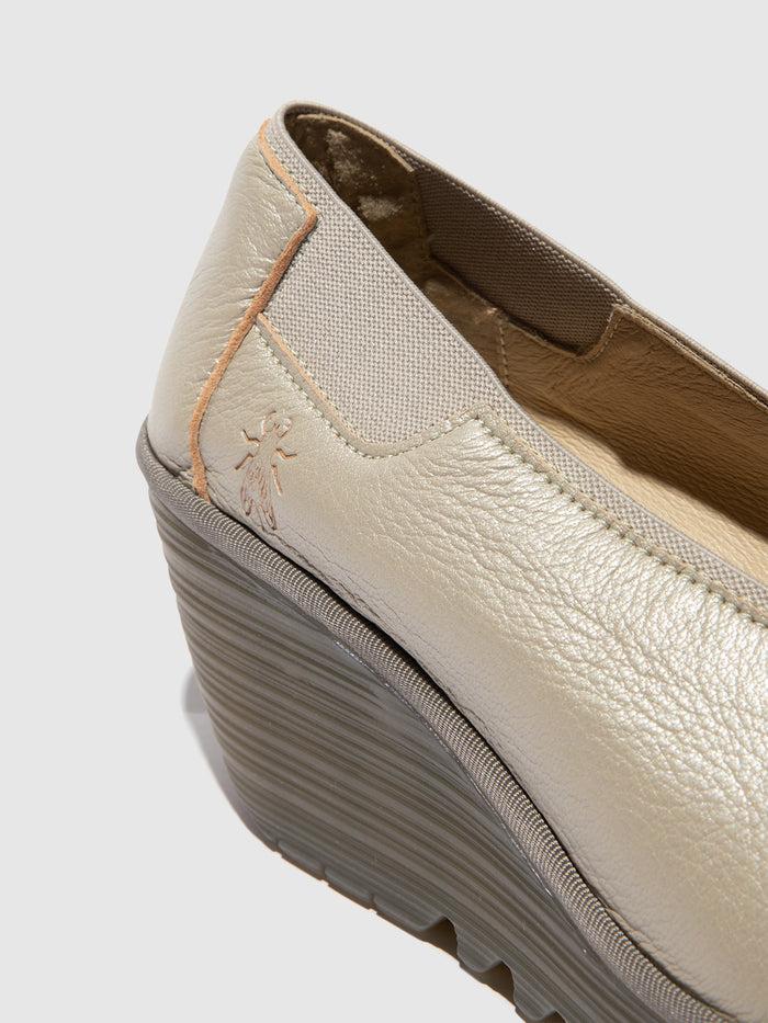 Flowfold Slip-on Shoes YOZA438FLY BORGOGNA SILVER