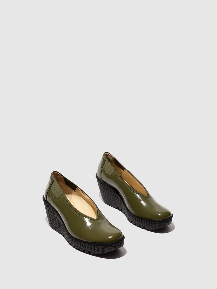 Flowfold Slip-on Shoes YOZA438FLY SEA KELP