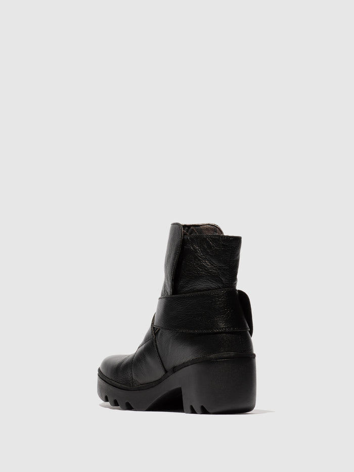 Flowfold Velcro Ankle Boots TEFA532FLY BLACK