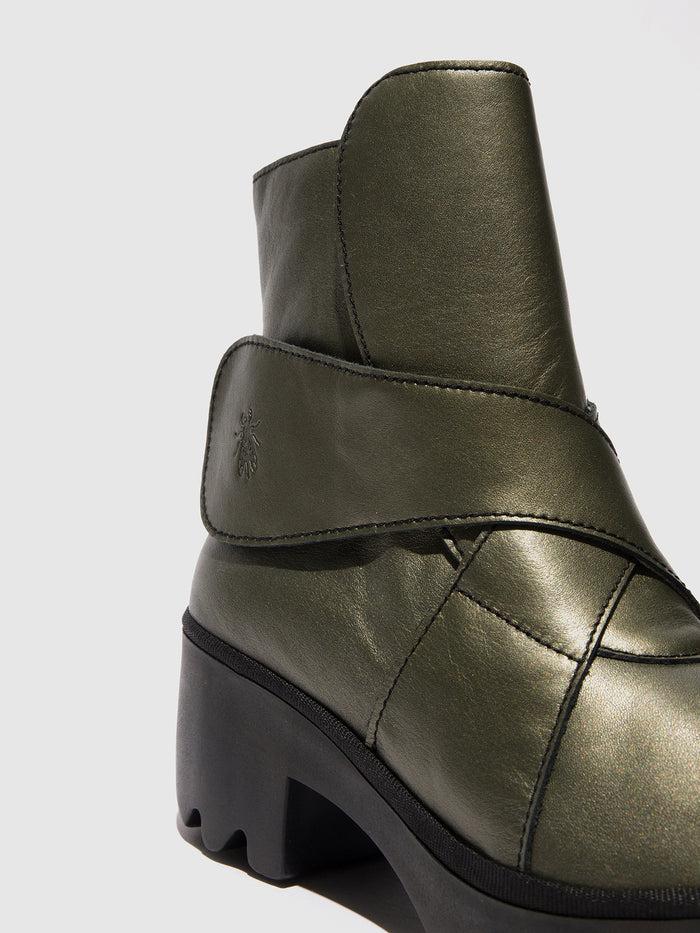 Flowfold Velcro Ankle Boots TEFA532FLY GRAPHITE