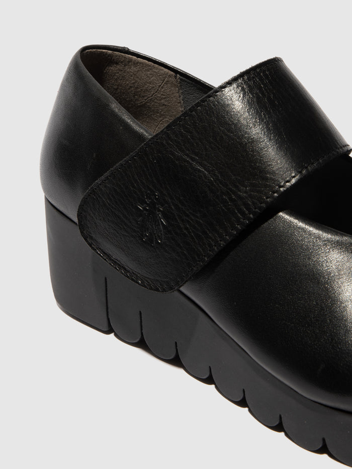 Flowfold Velcro Shoes VARI188FLY BLACK