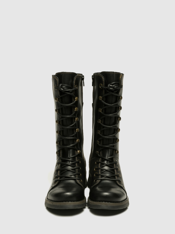 Flowfold Wedge Shoes STER768FLY BLACK