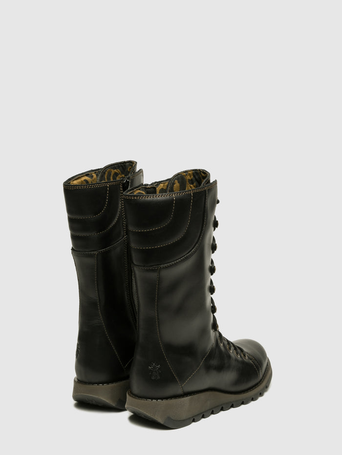 Flowfold Wedge Shoes STER768FLY BLACK